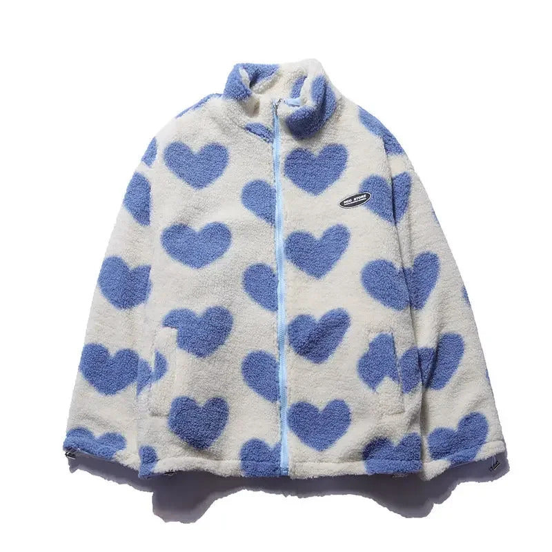 Daria™ – Chaqueta reversible con corazones