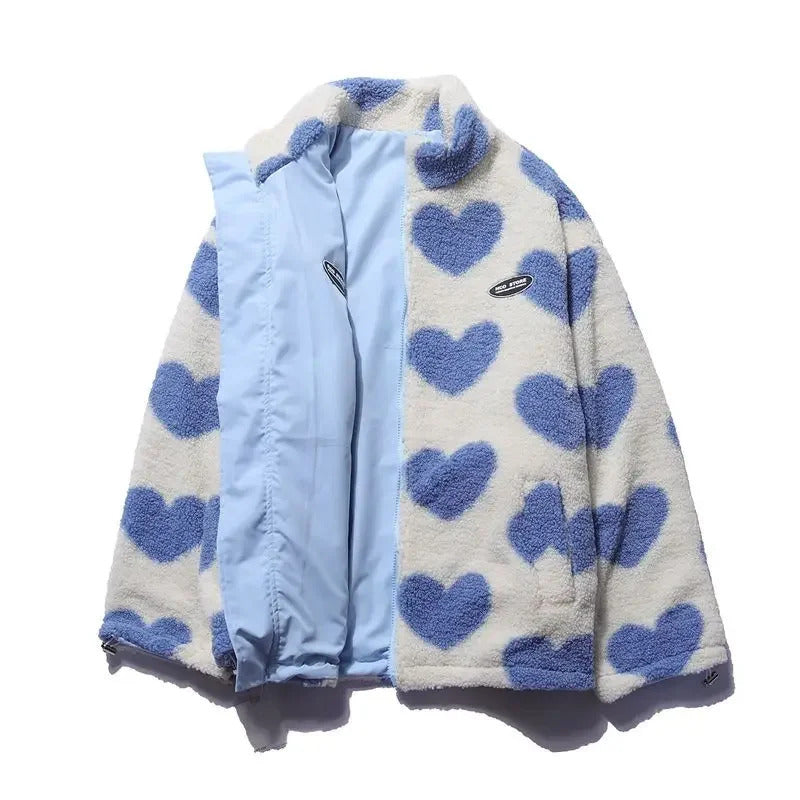 Daria™ – Chaqueta reversible con corazones