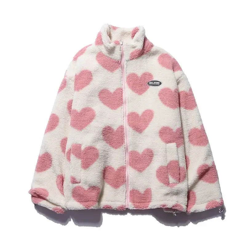 Daria™ – Chaqueta reversible con corazones