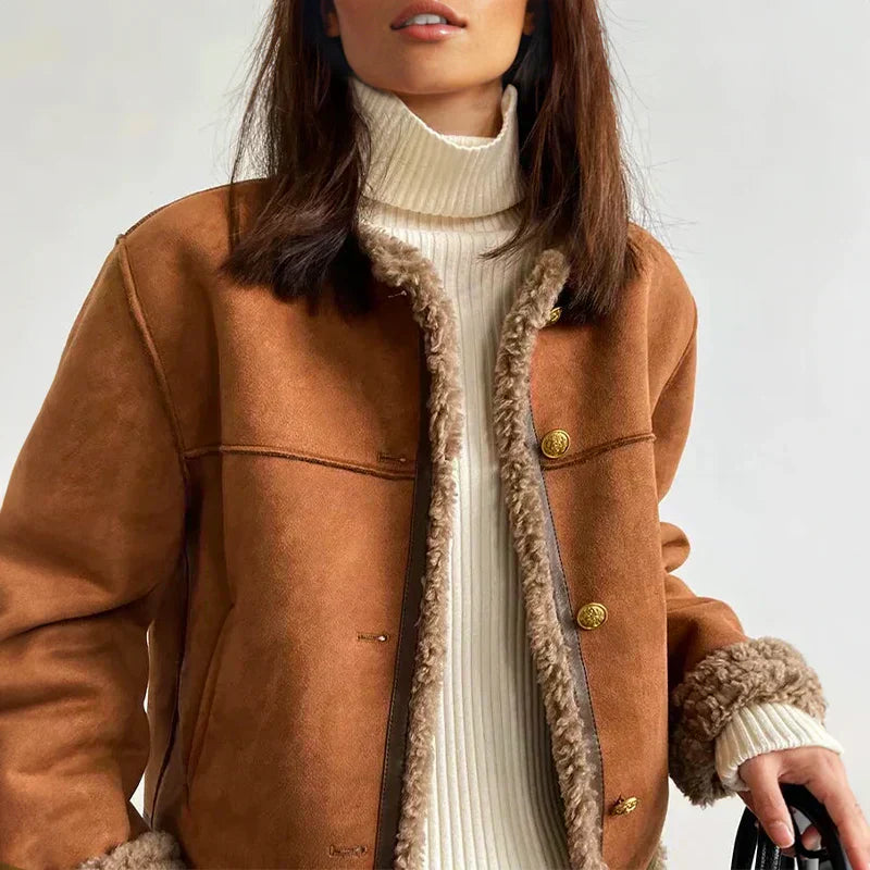 CHARLIE™ | CHAQUETA DE CUERO CÁLIDA Y REFINADA