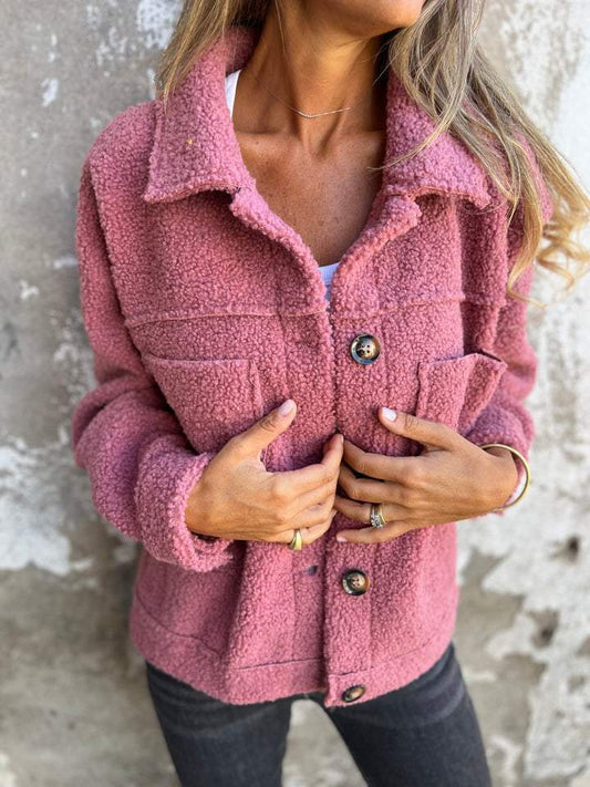 Alizée | Chaqueta acogedora con botones