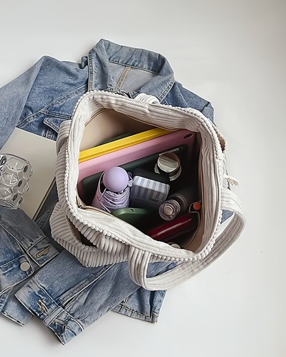 Tilda –  Bolsa tote acanalada