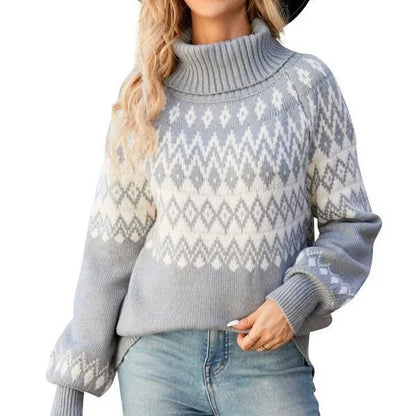 Jersey de punto de otoño para mujer