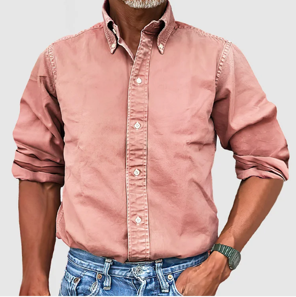 Leon™️| Camisa de manga larga resistente a las arrugas