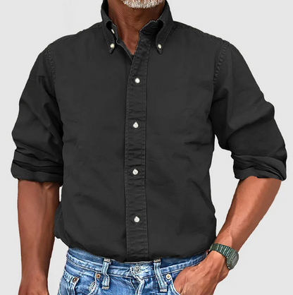 Leon™️| Camisa de manga larga resistente a las arrugas
