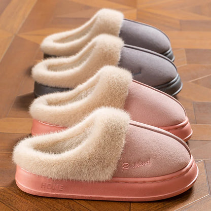 Zapatillas térmicas de casa para mujer