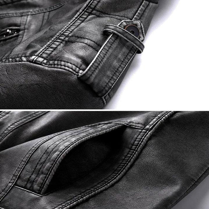 Jarosław – Chaqueta de cuero Bonanza